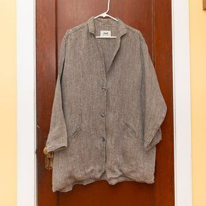 Vintage FLAX Large Grey Jacket